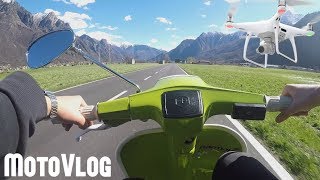 Ri-facciamo enduro in Vespa e riprese con il drone  - VespaVlog