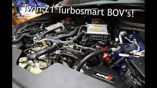 2018 Q60 Twin Z1 Turbosmart BOV's Install