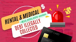 FRAUD EXPOSED IN RENTAL & MEDICAL DEBT COLLECTION 🤯