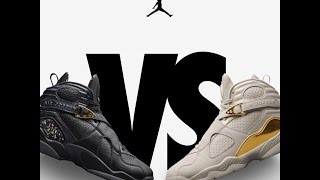 Confetti & Championship Trophy | Double Unboxing Air Jordan 8's C&C Pack | In-Depth Review