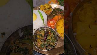 Kartika masa pain pure veg thali #food #shorts #short