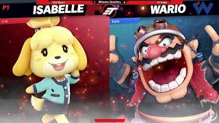 GGSW8 - WQ - GG Rick1 (Joker, Isabelle) vs ET Kata (Wario)