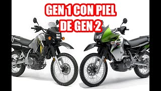 KLR GEN 1 TRANSFORMADA a GEN 2 ¿Les queda el mismo Carenado?