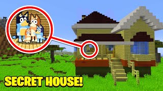 Whats Inside Blueys House In Minecraft?