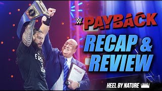 Roman Reigns Wins Universal Championship, WWE Payback Recap