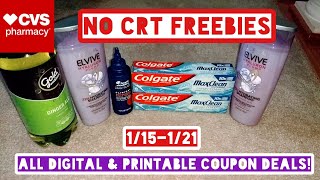 CVS EASY NO CRT FREEBIES 1/15-1/21!