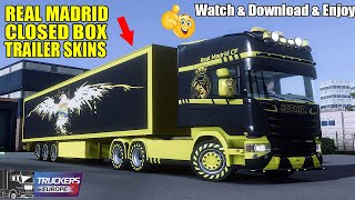 Truckers Of Europe 3 ■ Stream Legend 2013 Trailer Real Madrid Skin 😉👌