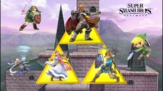 Super Smash Bros. Ultimate - All The Legend of Zelda Songs/Music