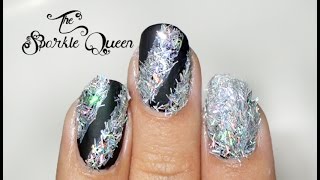 From the Vault: Textured Glitter Nail Art Tutorial