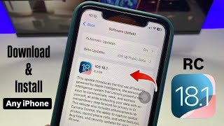 How to Download & Install iOS 18.1 RC update on any iPhone