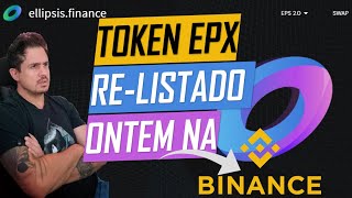 EPX - LISTADO NA BINANCE - MKTCAP E LIQUIDEZ BAIXA #EPS #EPX #LUNA #TERRALUNA #BTC #ETH