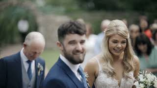 Wedding video Highlights of Caoimhe & Ciaran at Fernhill house West Cork