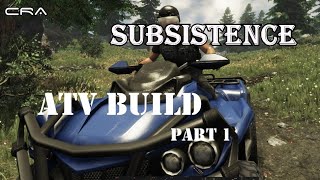 Subsistence ATV build part 1