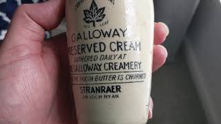 GALLOWAY CREAM, CREAM POT