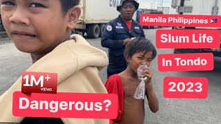 Slum Life Manila Philippines أفقر جزء من الفلبين مانيلا