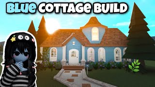 Building THE Blue Cottage 💙🏡 in Bloxburg!