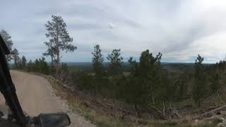 Descending Custer Peak, Black Hills, SD