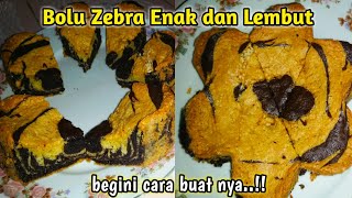 Resep Cake Zebra Panggang Enak dan Lembut