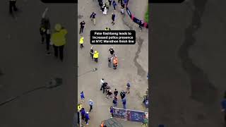 Fake flashbang near NYC Marathon finish line leads to police activity