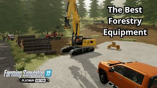 THE ULTIMATE FORESTRY EQUIPMENT IN FS22 IS HERE | Farming Simulator 22