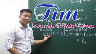 [Toán lớp 4] Trung bình cộng  - Thầy Khải- SĐT: 0943734664