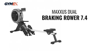 Dual Breaking Rower by GYMEX