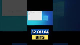 COMO SABER SE O WINDOWS É 32 OU 64 BITS?