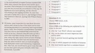 LIVE - IELTS - Reading section 2 - What do you know about the food you eat?