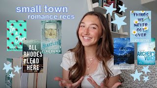 small town romance book recs