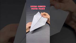 Origami Paper Airplane Fly Far World Record Tutorial #shorts