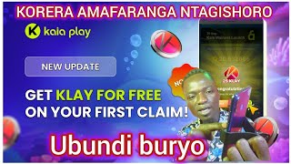 KAIA play App Wakorera Amafaranga Ntagishoro Bigusabye