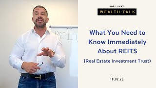 What You Need to Know Immediately About REITS (Real Estate Investment Trust)