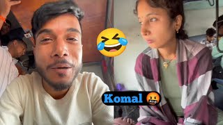 कोमल को लेके जा रहे हैं 🤗|| Babaguru22 || Komal guru #journey