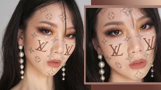 Louis Vuitton filter Makeup Look