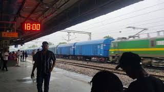 Wag 9 locomotive with 60 wagon suremanpur railway station ballia #vishal_up60