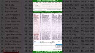 XLOOKUP Formula In Excel🔥 | Excel Tips | Excel Tricks | Excel Tutorials.#excel #shorts