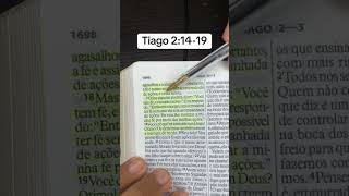 Tiago 2:14-19 #versiculo #palavra #versiculododia #versiculo