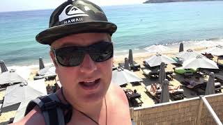 Mykonos, Greece: Elia Beach w/ Exotic Car Show