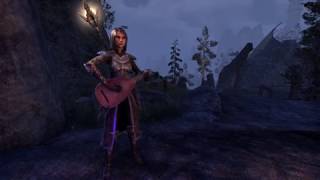 Elder Scrolls Online - Little Leaf playing the lute