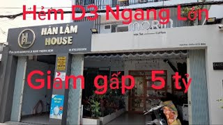 Bán nhà hẻm xe hơi Võ Oanh (D3) - phường 25 - quận Bình Thạnh- 8×20m -  3 tầng