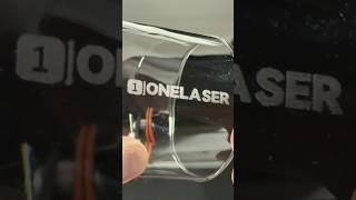 Laser engraving glass with the OneLaser XRF