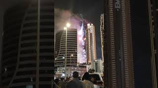 Burj Khalifa new year fireworks 2023 Dubai