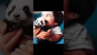 tiny panda🐼 #panda #baby #cute #animals