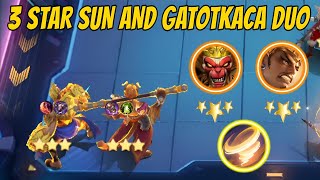 3 STAR SUN AND 3 STAR GATOTKACA DUO !! VALE SKILL 2 | BEST SYNERGY COMBO || MLBB MAGIC CHESS