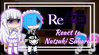 Re:Zero react to Natsuki Subaru | Full Movie | Eng/Ru