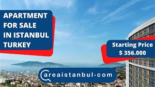 Sea View Property for sale in Kartal Istanbul, Luxury Flats in Turkey