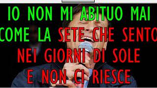 Gianni Morandi Che Meraviglia Sei KARAOKE con testo