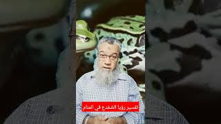 تفسير رؤيا الضفدعه في المنام