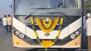 TSRTC New Super Luxury Buses Flag Off | Minister Puvvada Ajay Kumar