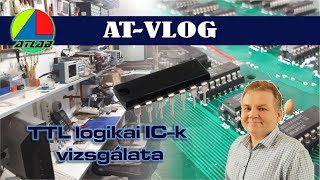 TTL logikai IC-k vizsgálata